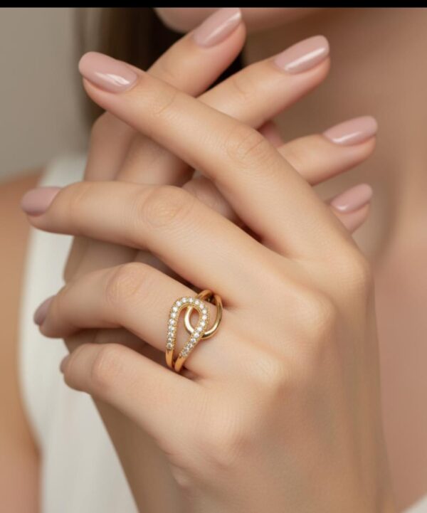 ARJESTABEL GOLD PLATED AD RING