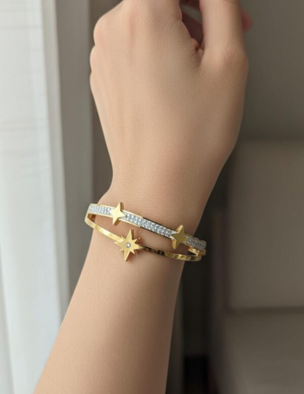 bangles Gold plated finish